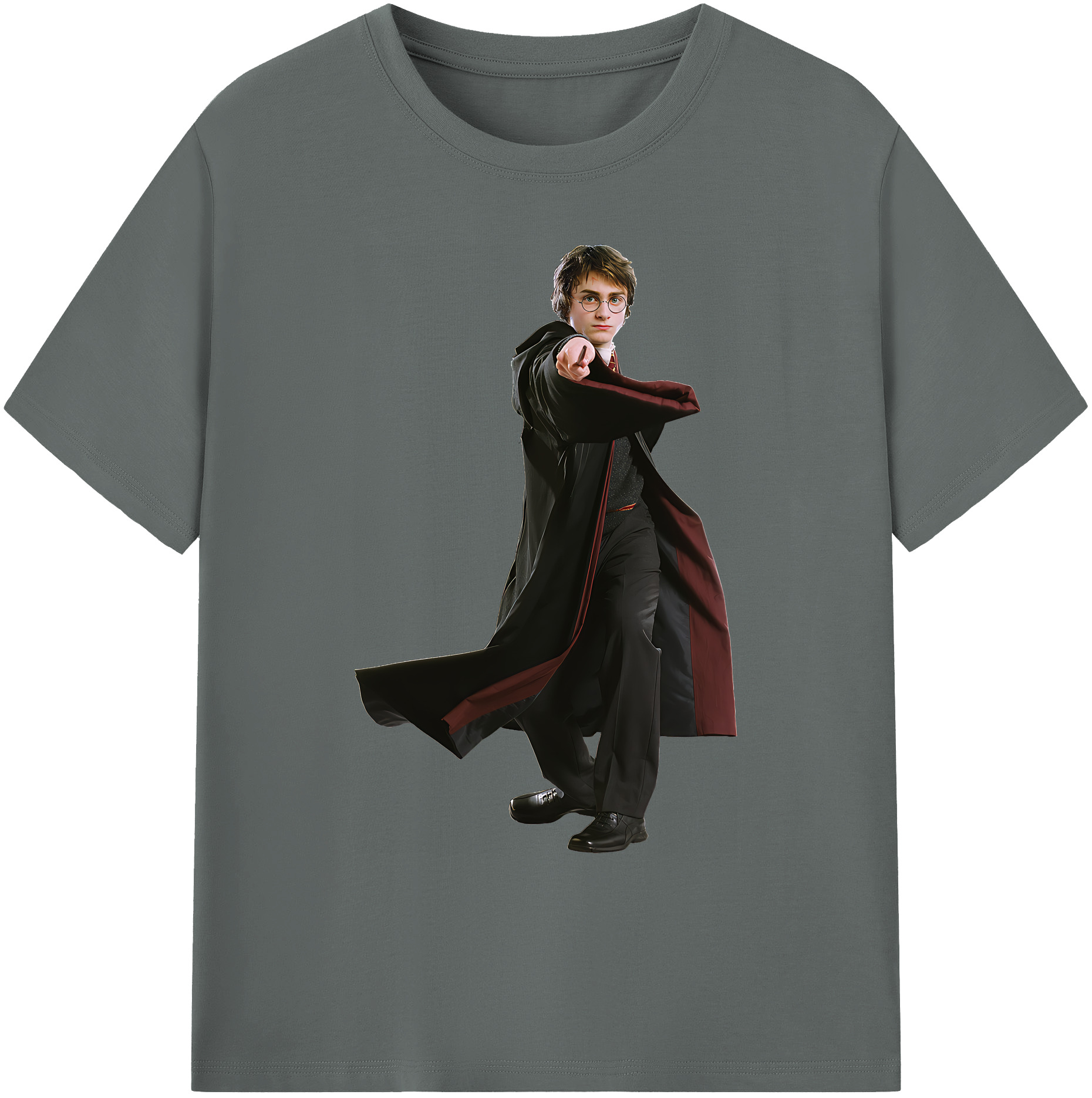 （画像用） Harry Potter ハリー・ポッターシリーズ 綿100％ メンズ半袖Tシャツ｜肌触りやわらか＆通気性